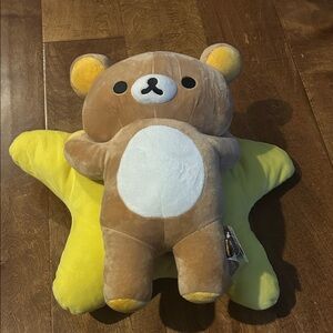 Rilakkuma Yellow Star Plushie